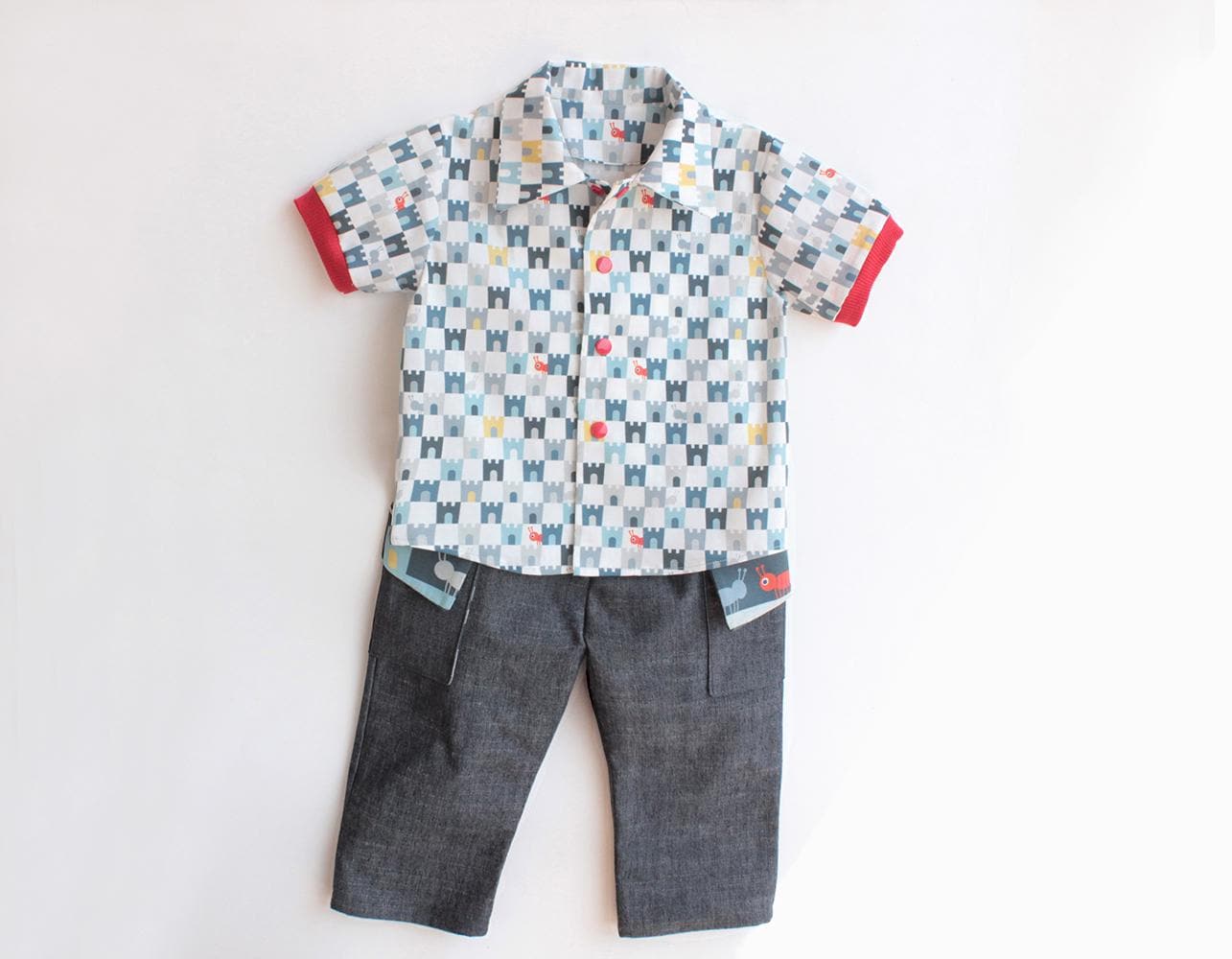 Ants in the Shirt Collared Shirt Pattern