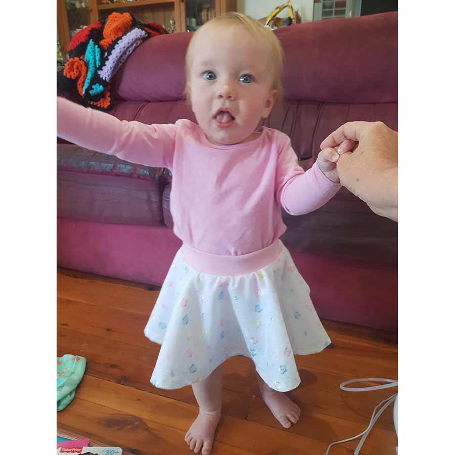 Butterfly Circle Skirt Pattern