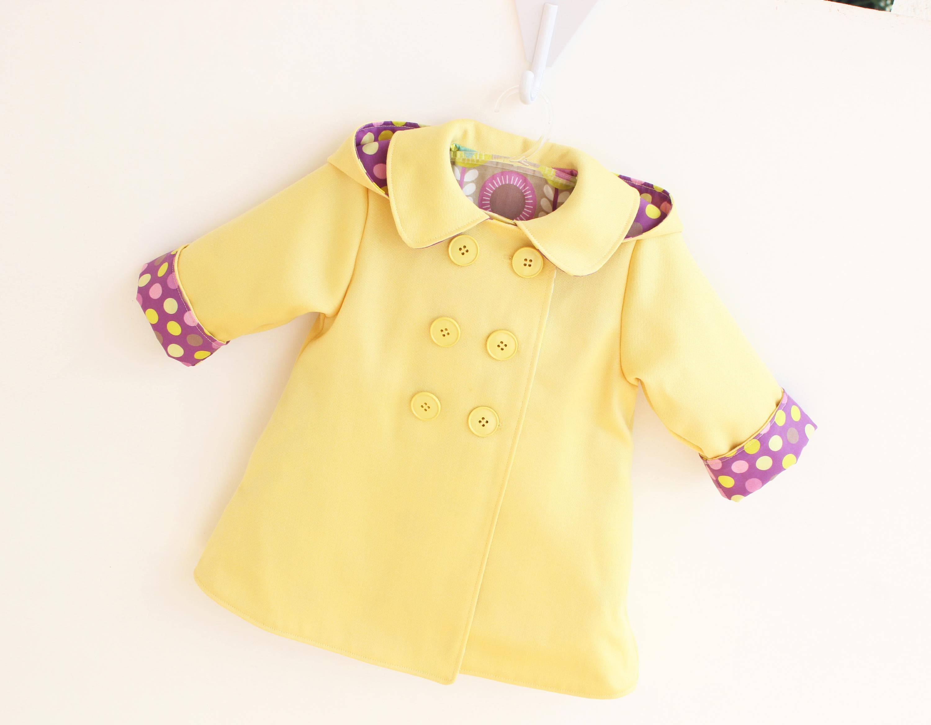 Dot Pop Raincoat Pattern