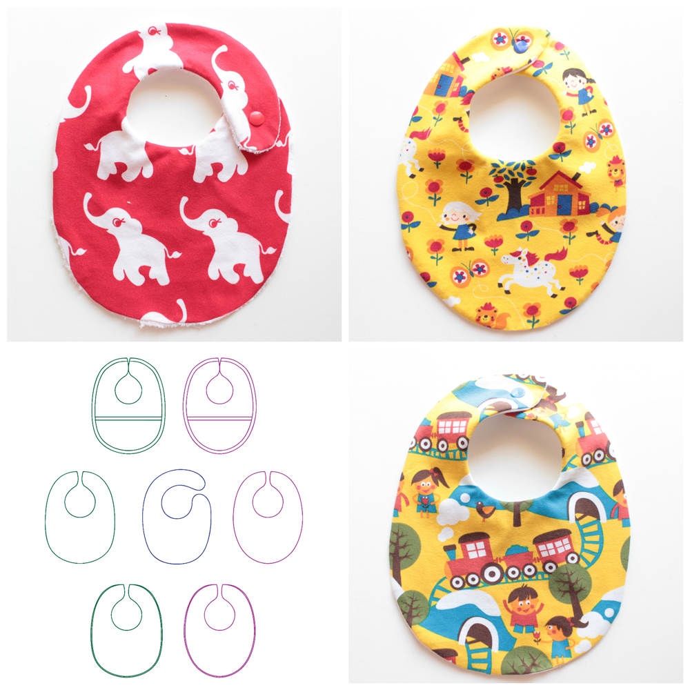 Cuddly Bibs Pattern