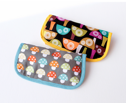 Mushrooms Eyeglass Case Pattern