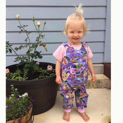 Jumpy Reversible Romper Pattern