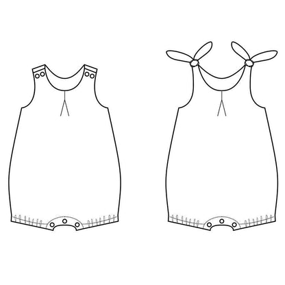 Clementine Bubble Romper Pattern