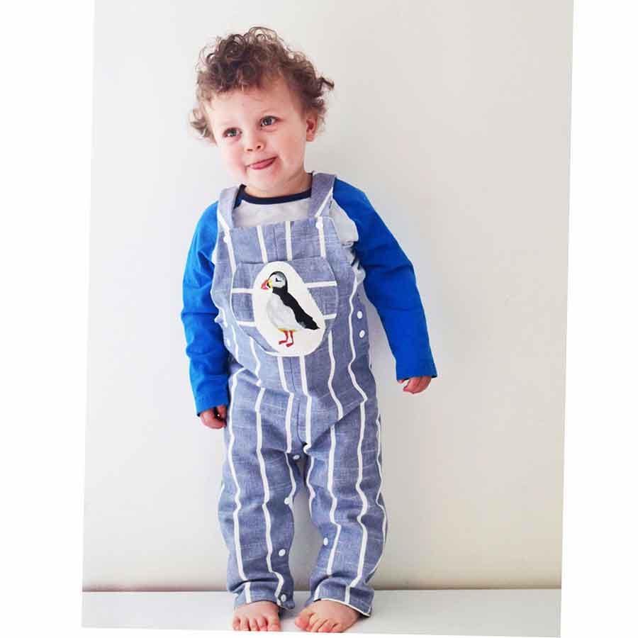 Ahoy Lined Reversible Romper Pattern
