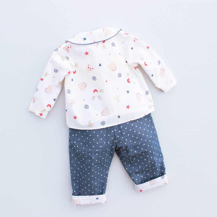 Little Stars Lined Pants Pattern