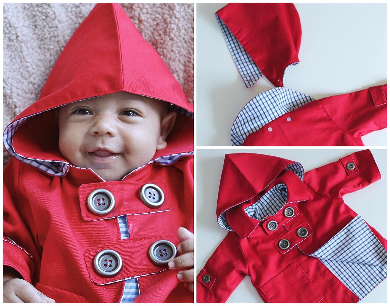 Witty Duffle Coat Pattern & Hat Pattern