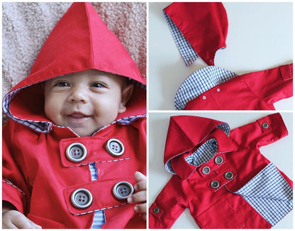 Witty Duffle Coat Pattern & Hat Pattern