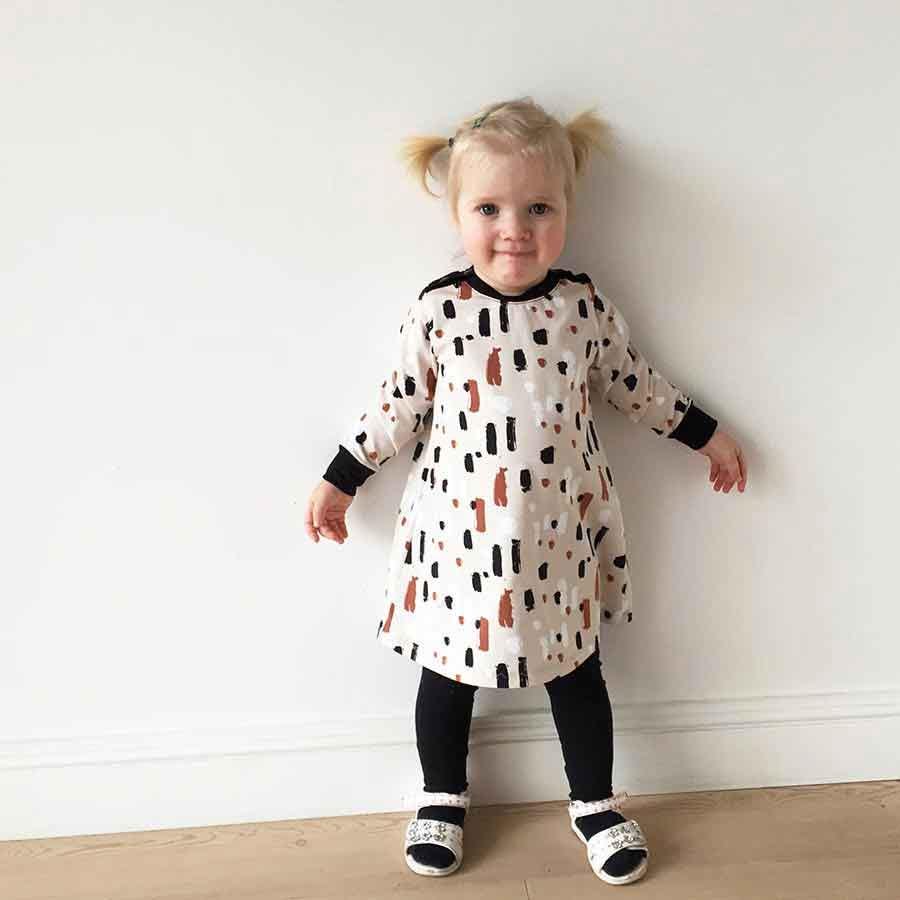 Baby Cats Dress Pattern