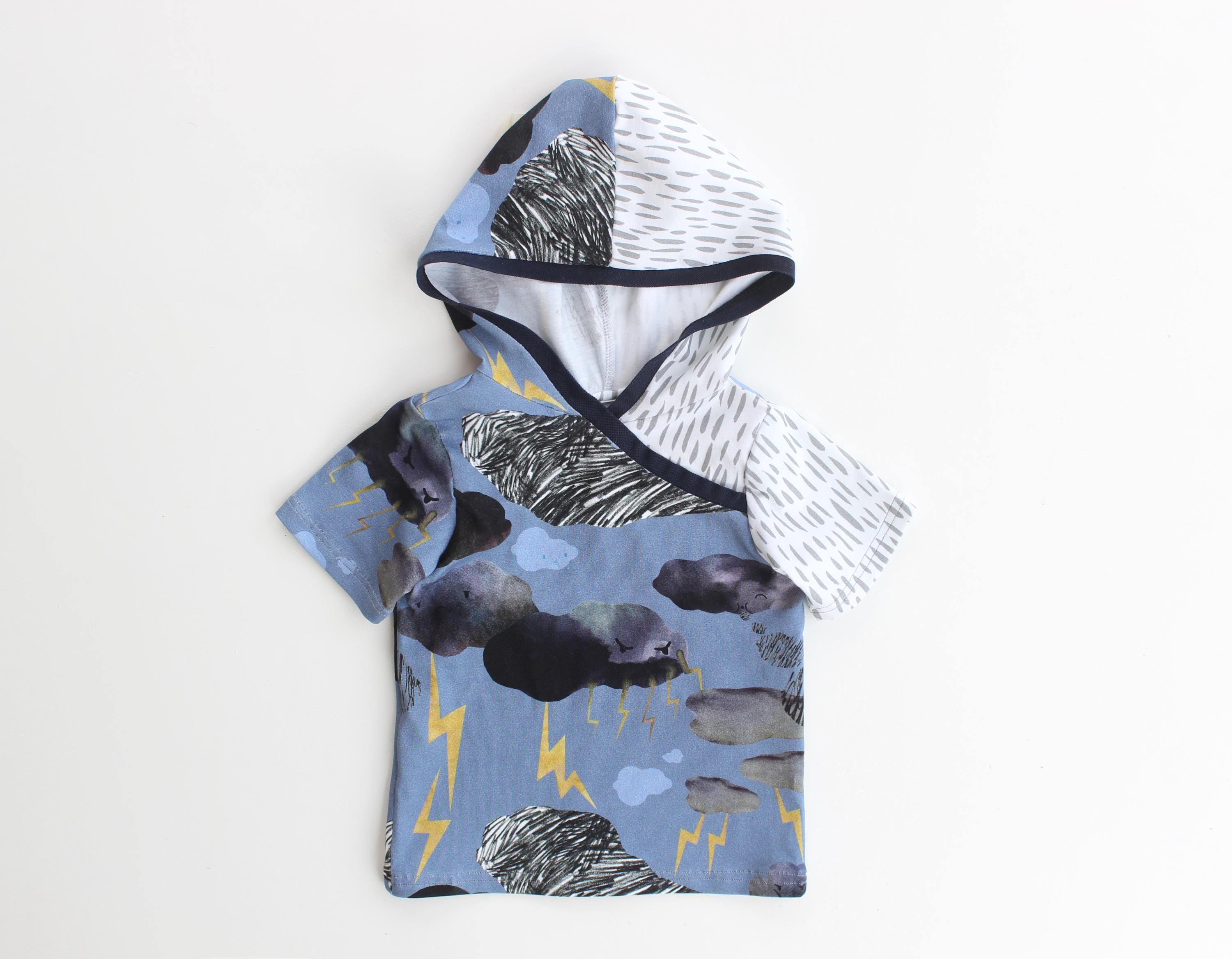 Stormy Hooded T-Shirt Pattern