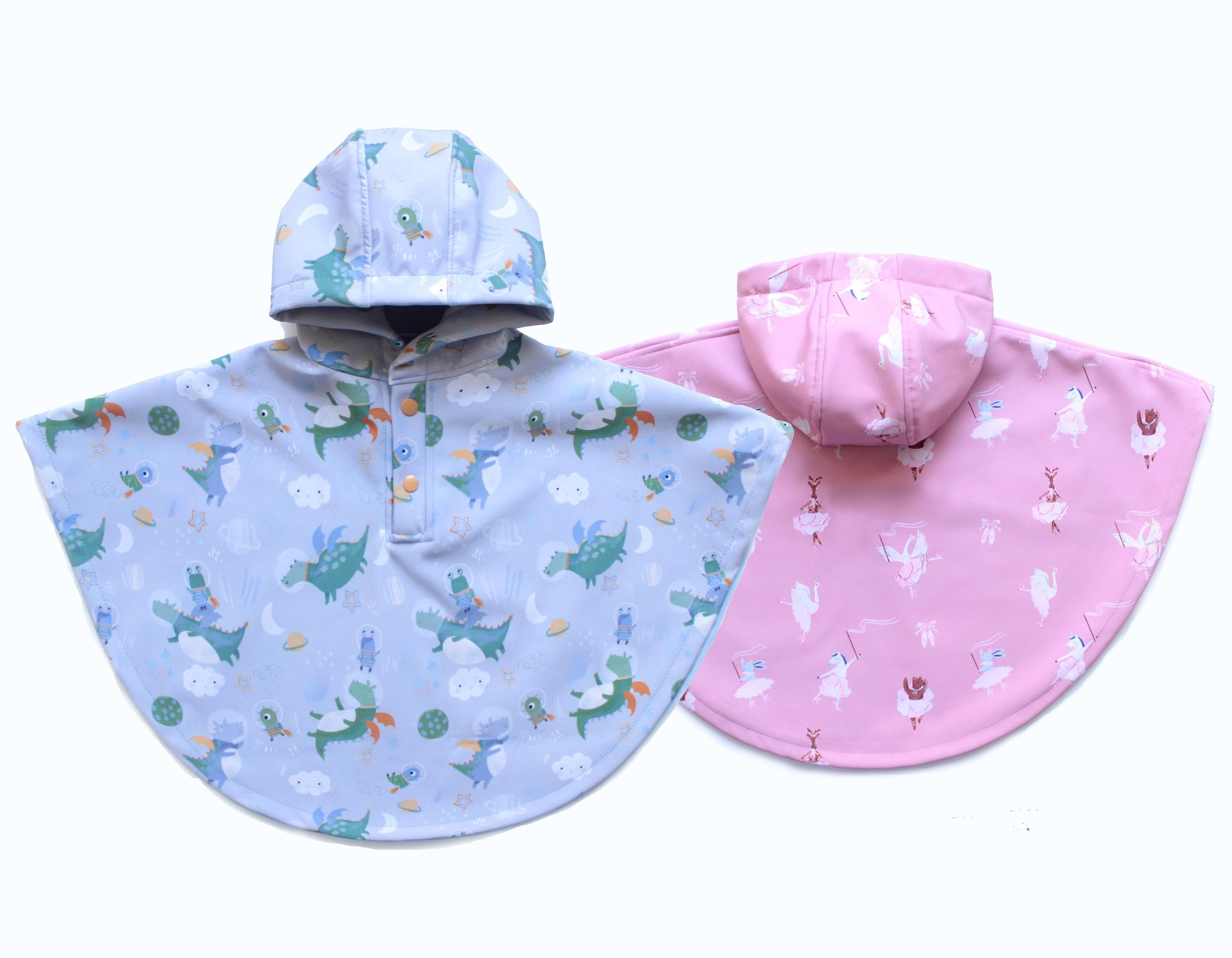 Raindrops Raincoat Cape Pattern
