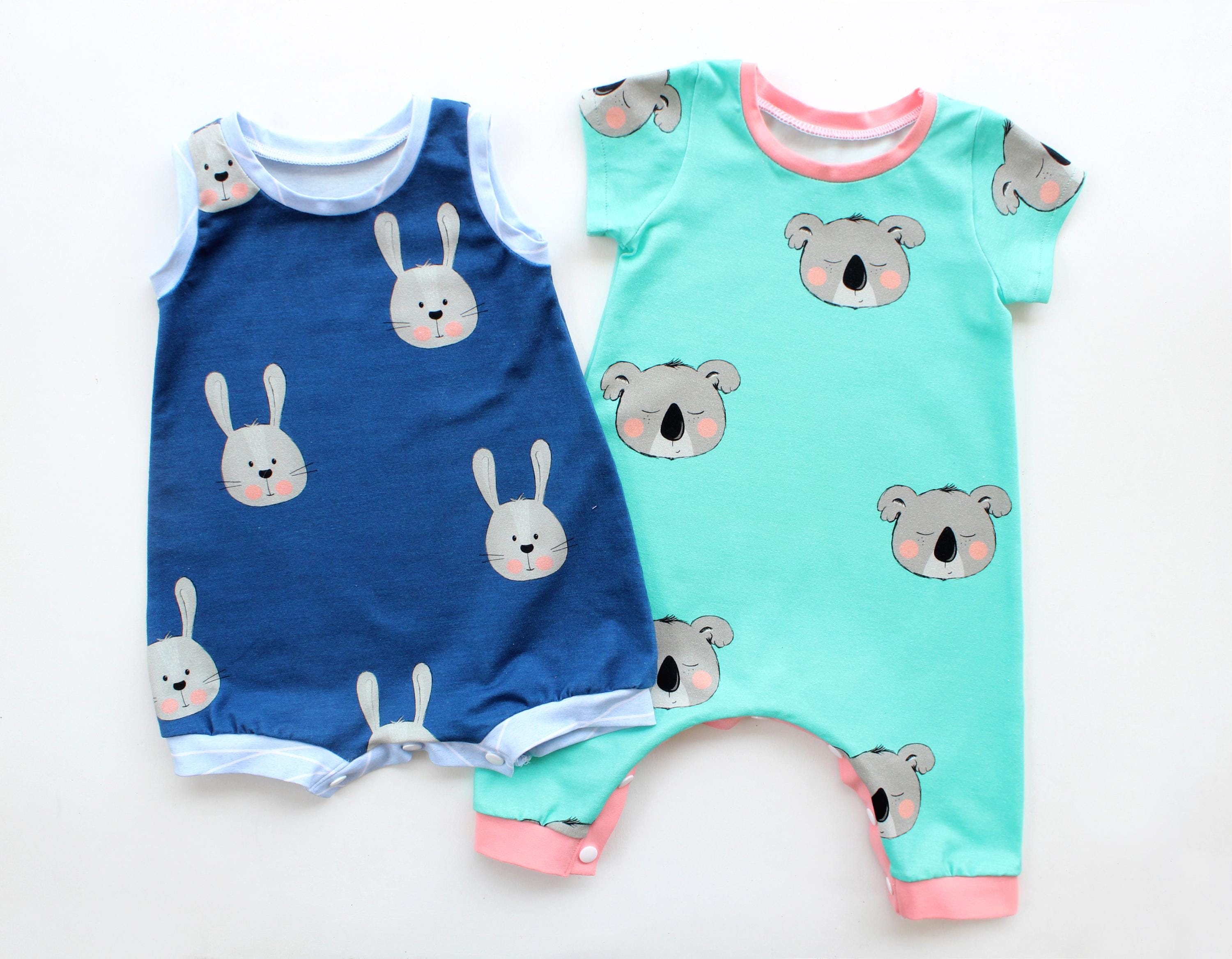 Funny Friends Short Romper Pattern