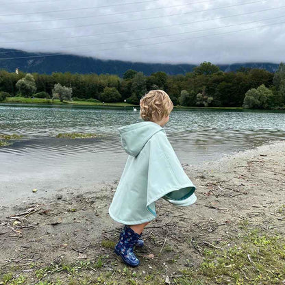 Raindrops Raincoat Cape Pattern