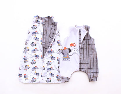 Starlight Footed Sleep Sack Pattern
