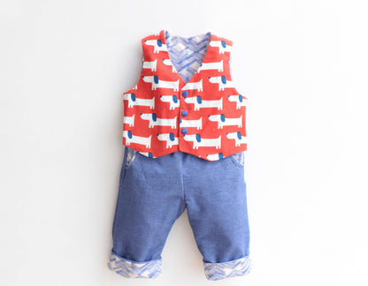 Red Rover Vest Pattern