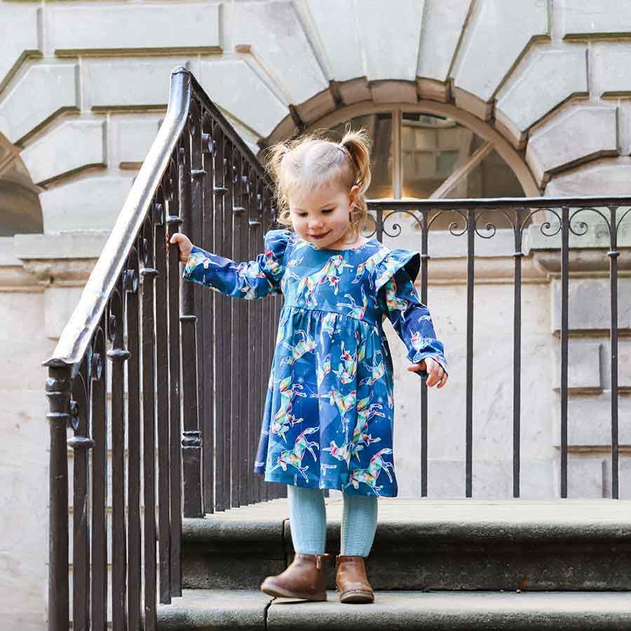 Fairytale Flutter Sleeve Dress Pattern