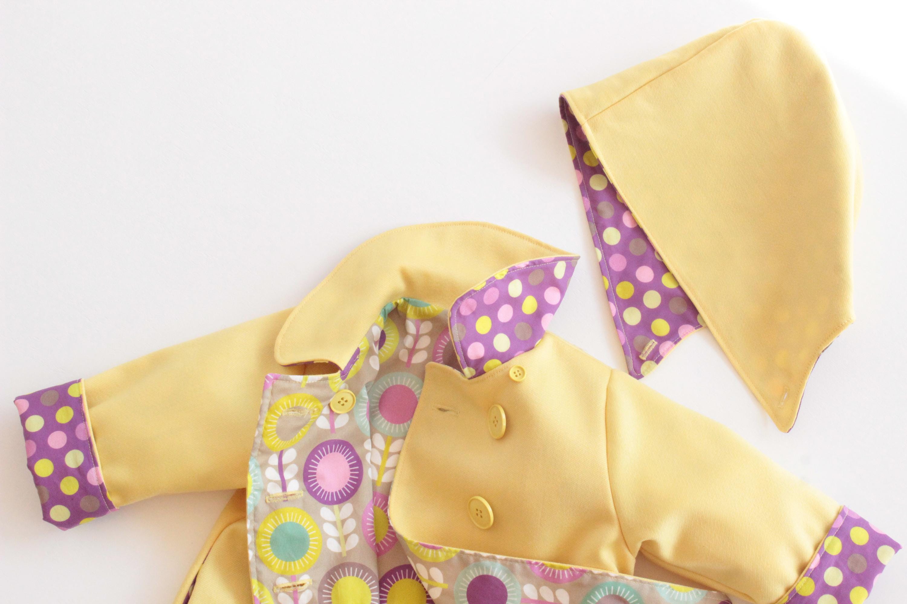 Dot Pop Raincoat Pattern