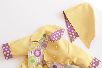Dot Pop Raincoat Pattern