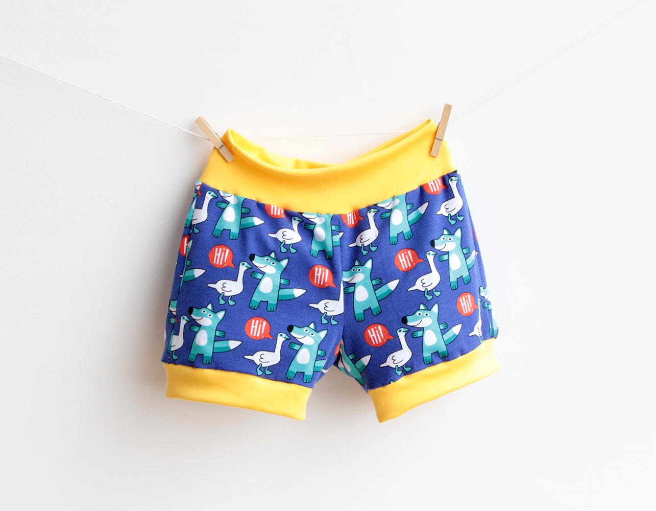 Cheeky Baby and Children's Shorts Pattern