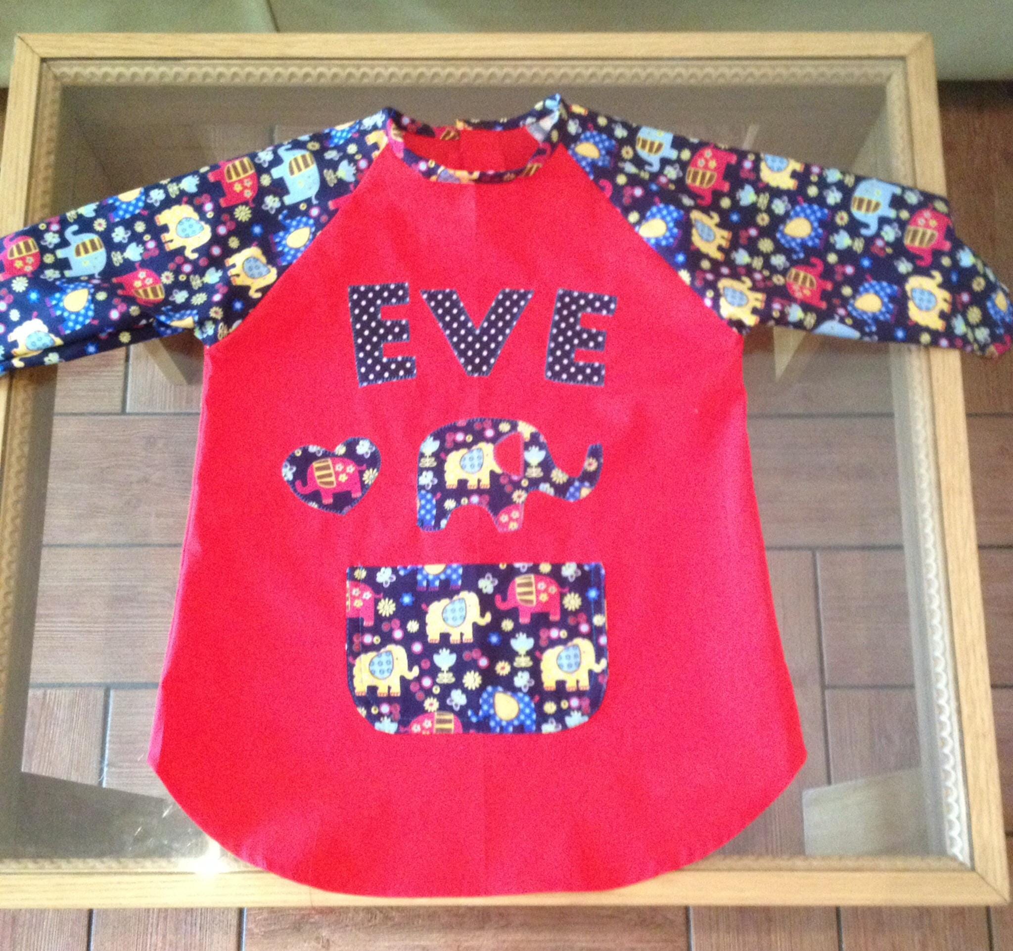 Flower Apron Smock Pattern