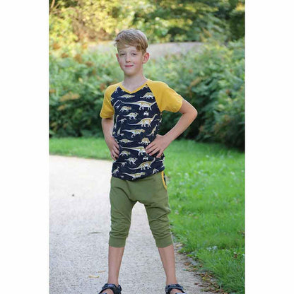 Grunge Harem Shorts Pattern