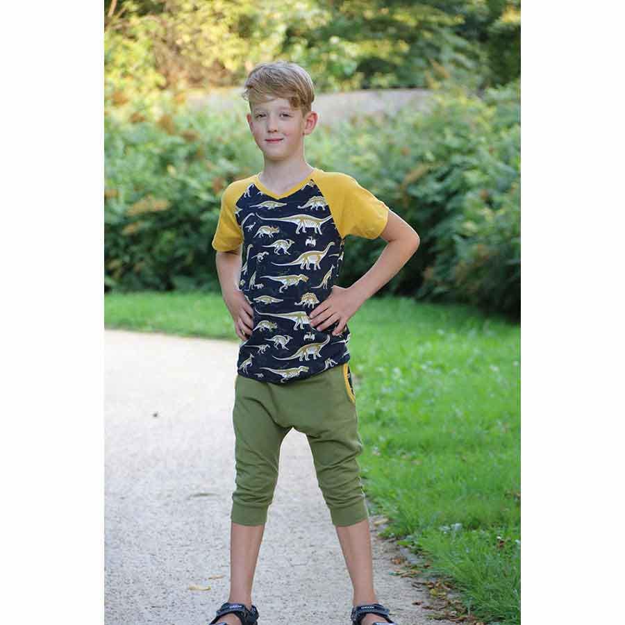 Grunge Harem Shorts Pattern