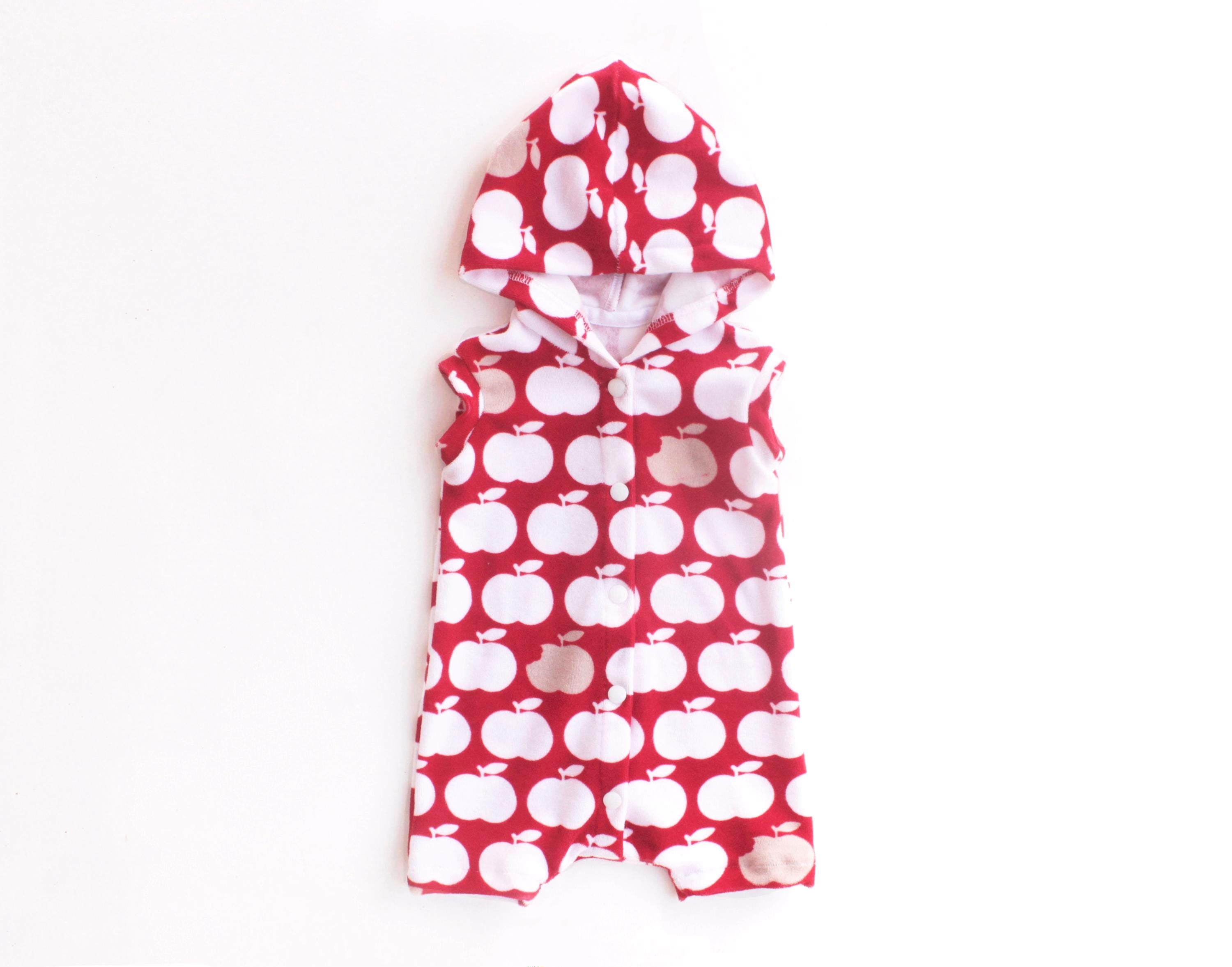 Apple Fun Romper Pattern