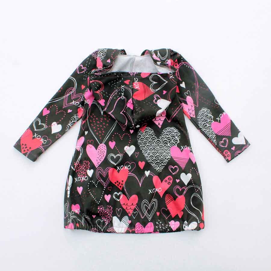 Xoxo Hooded Dress Pattern