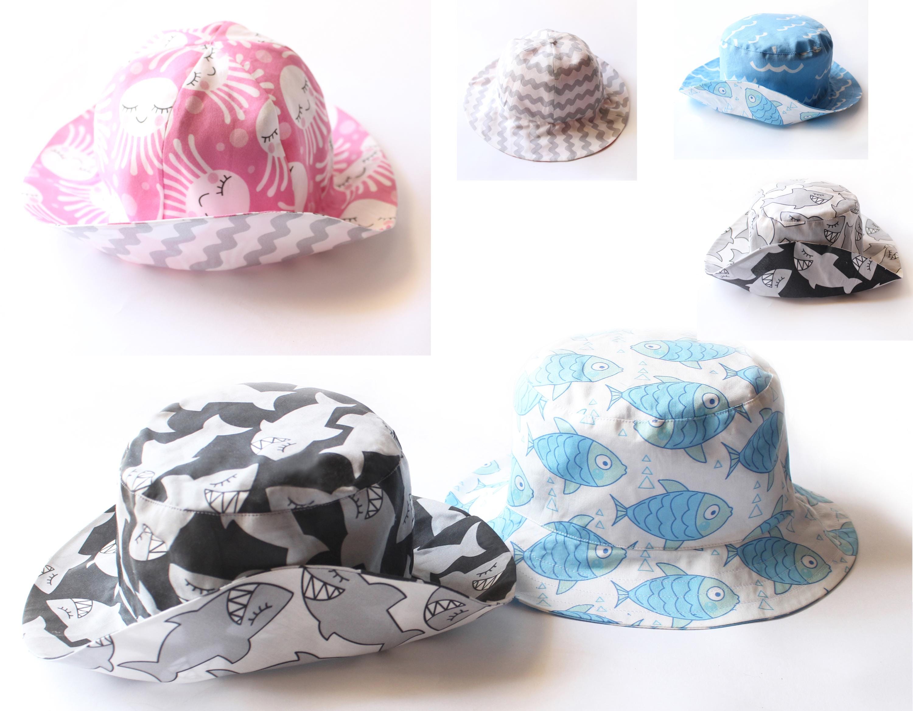 Shark Hattack Bucket Hat Pattern