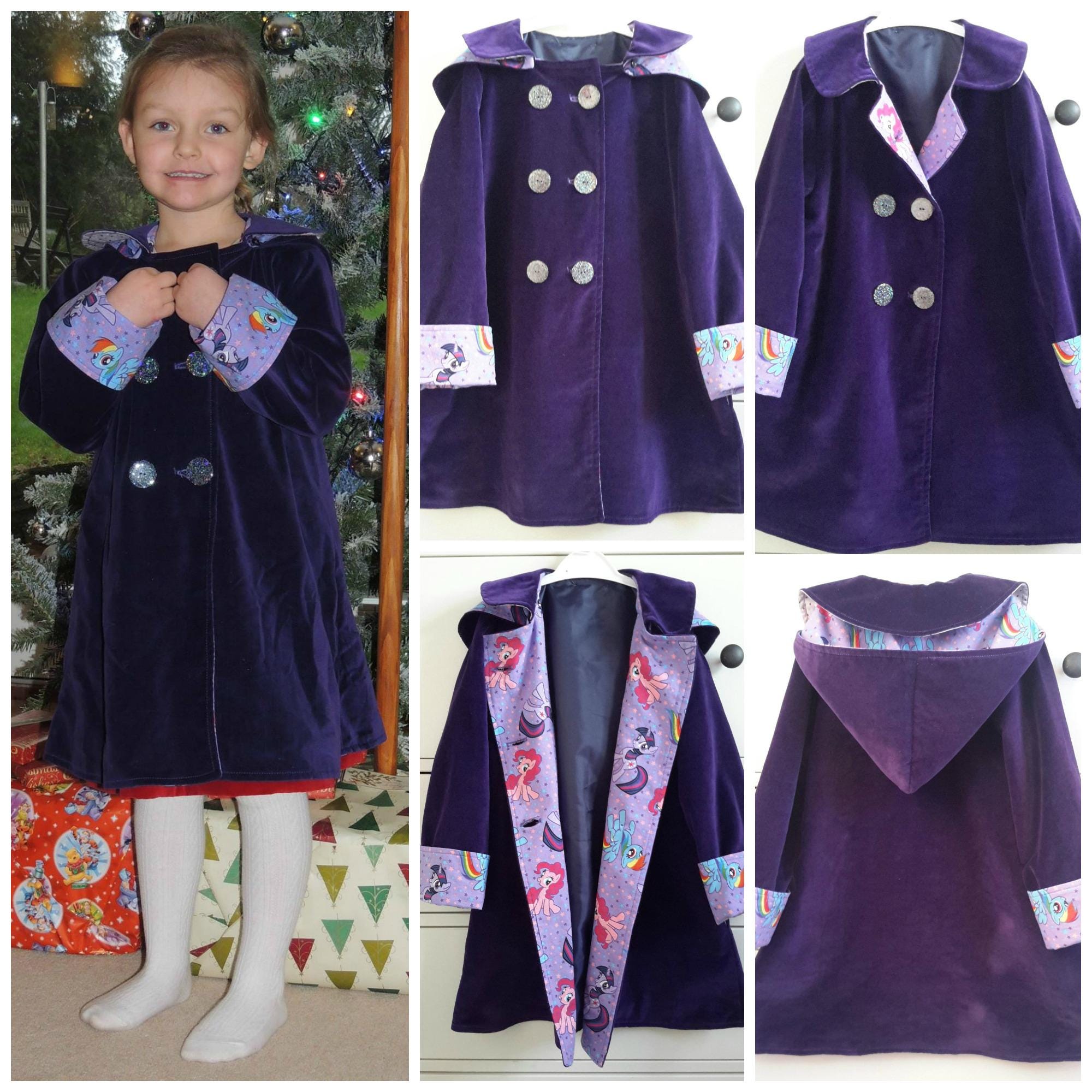 Dot Pop Raincoat Pattern