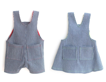 Ahoy Unlined Romper & Pinafore Pattern