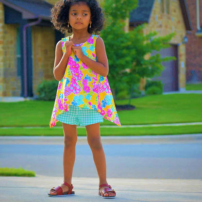 Perky Top & Shorts Pattern Set