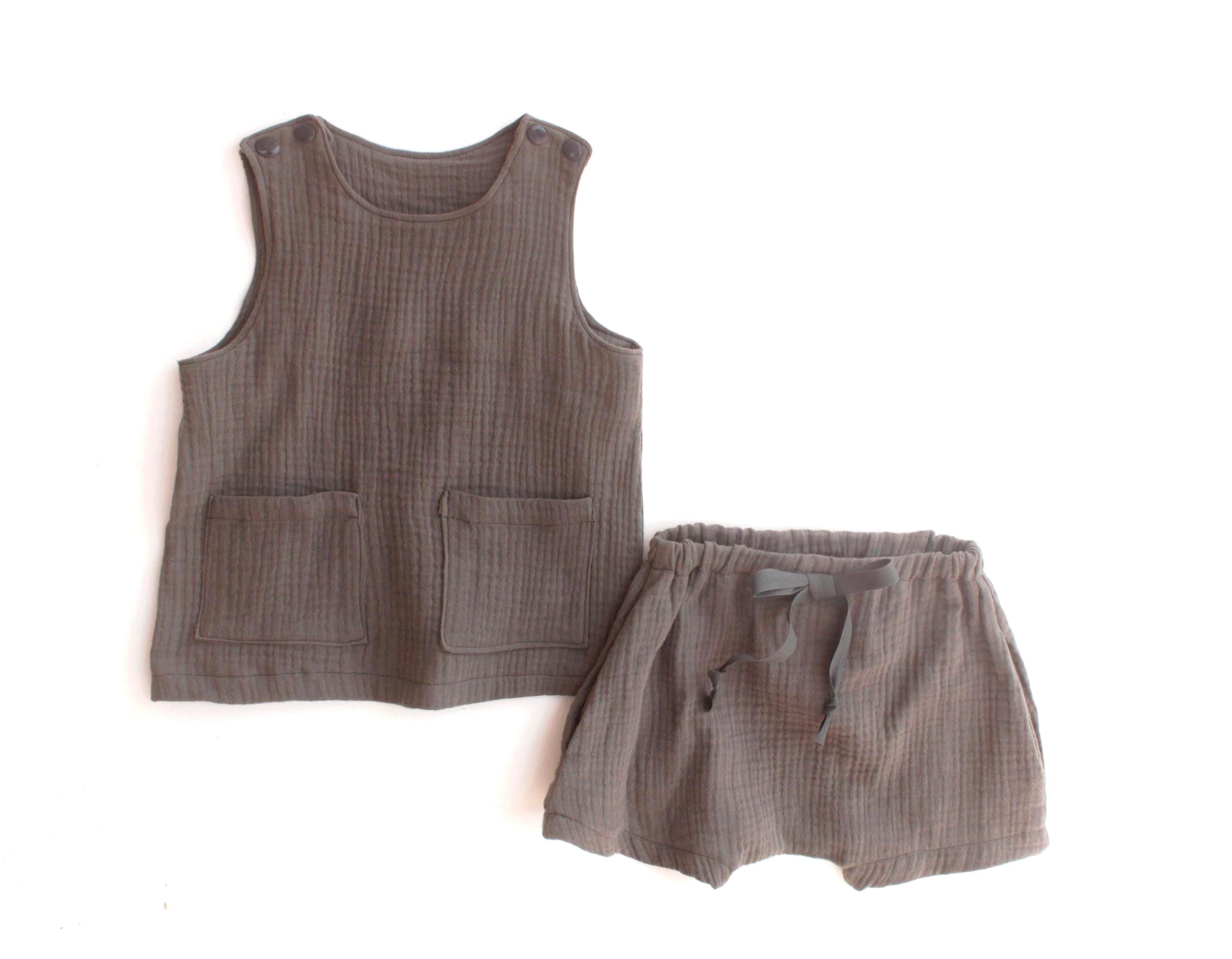 Peppy Top And Shorts Pattern Bundle