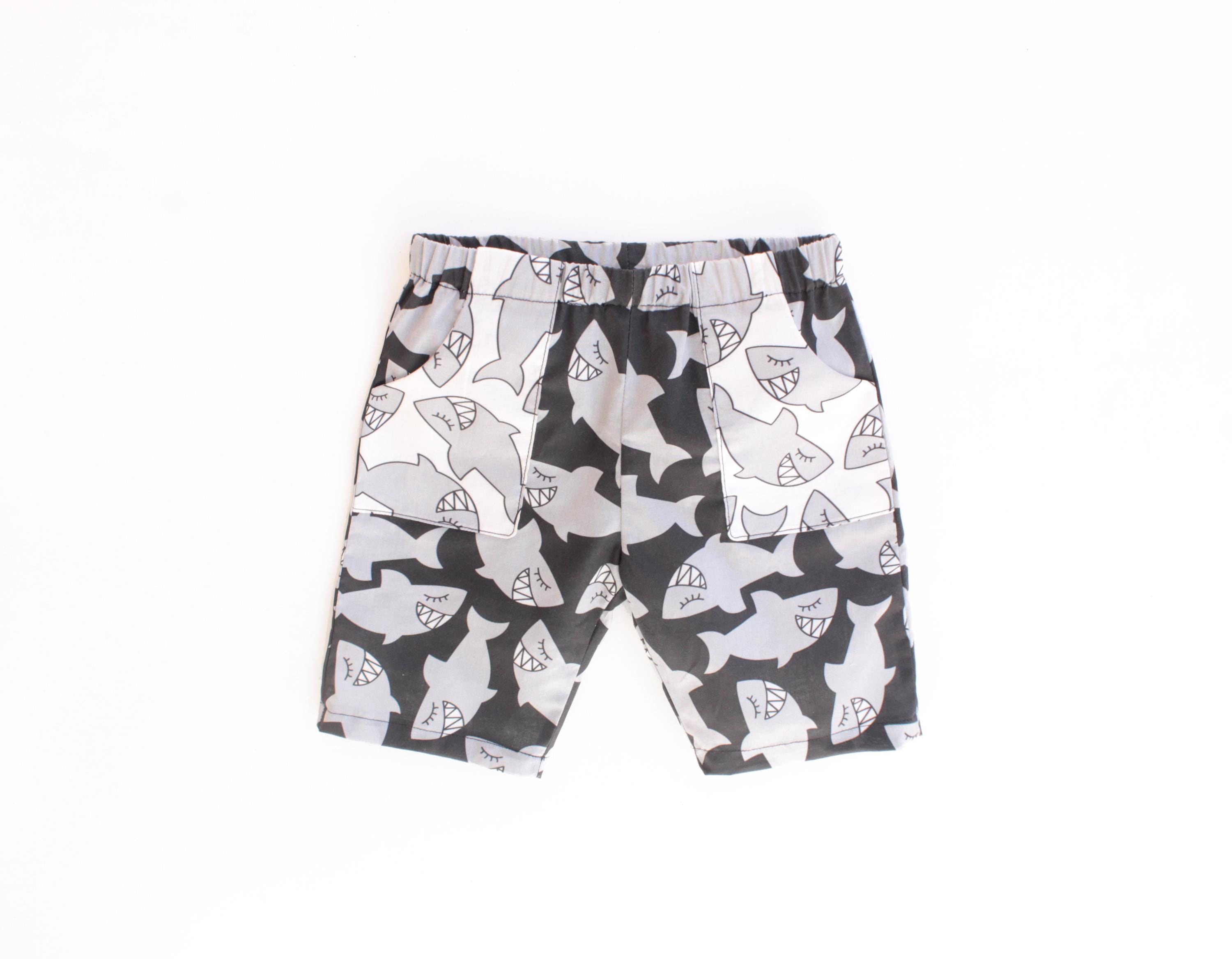 Sharky Knee Shorts Pattern