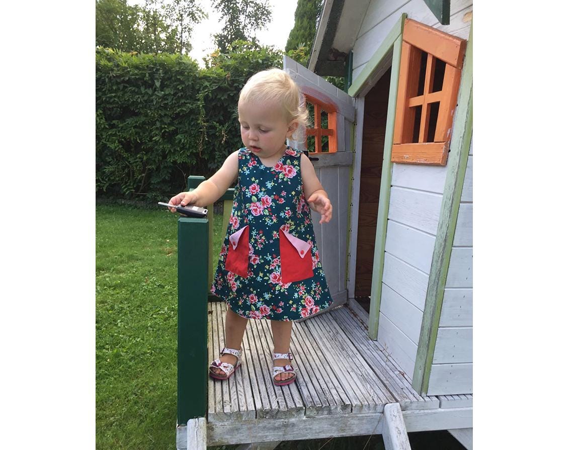 Alisha Reversible Dress & Pinafore Pattern