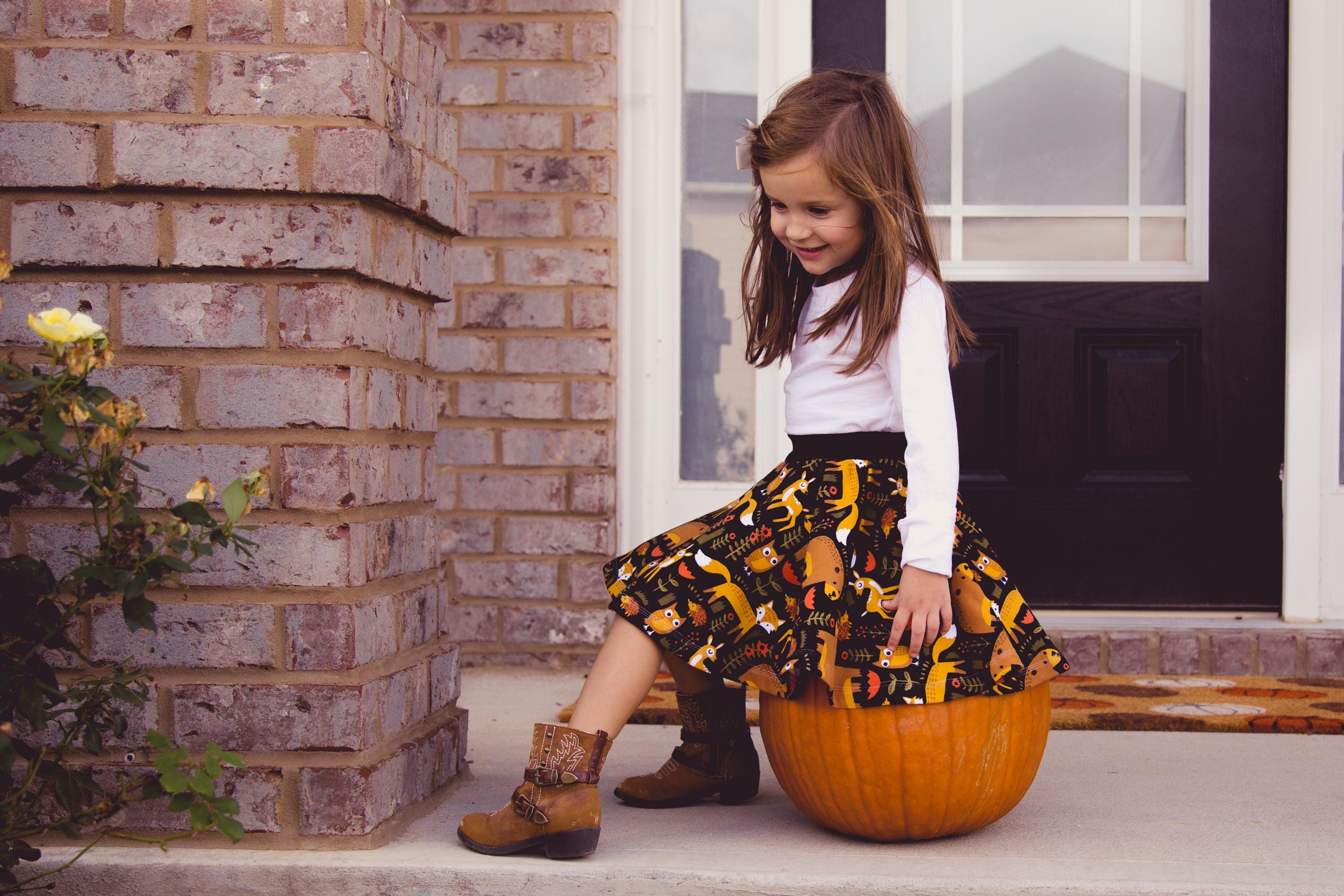 Butterfly Circle Skirt Pattern