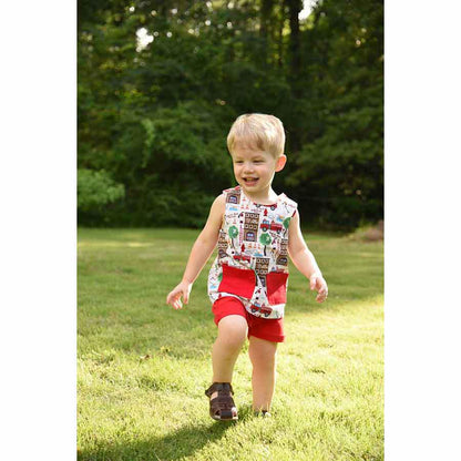Peppy Top And Shorts Pattern Bundle
