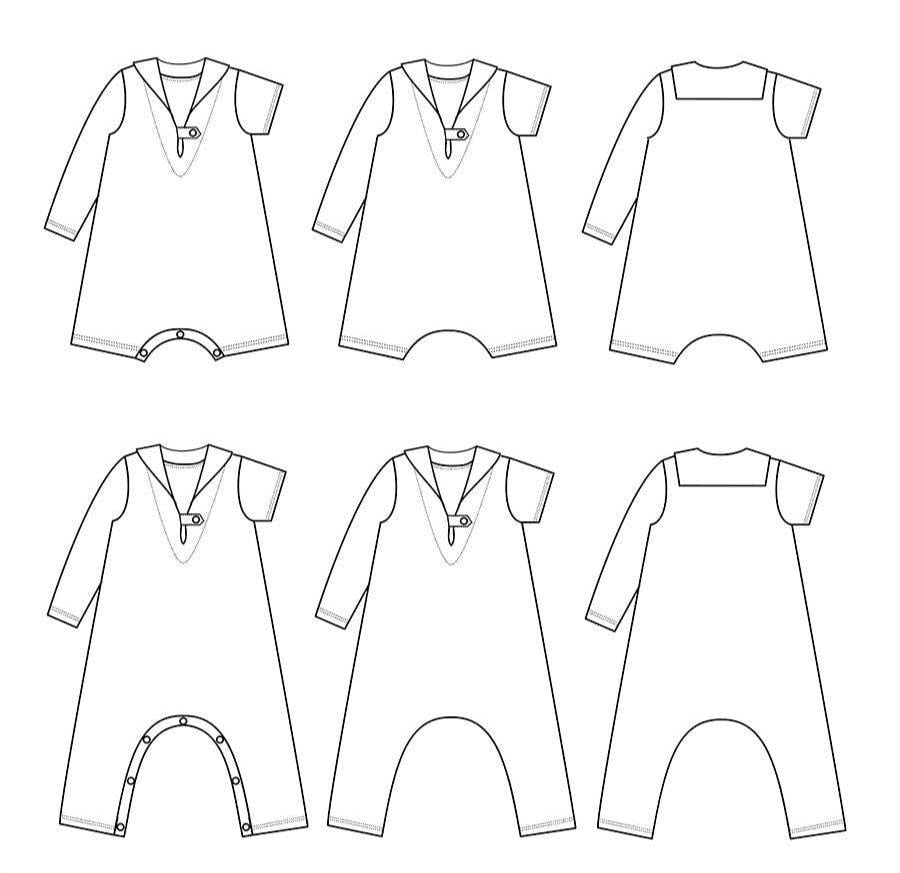 Play & Fun Romper Pattern