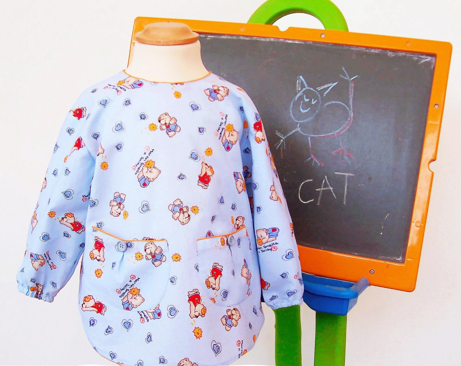 Bear Art Smock Pattern