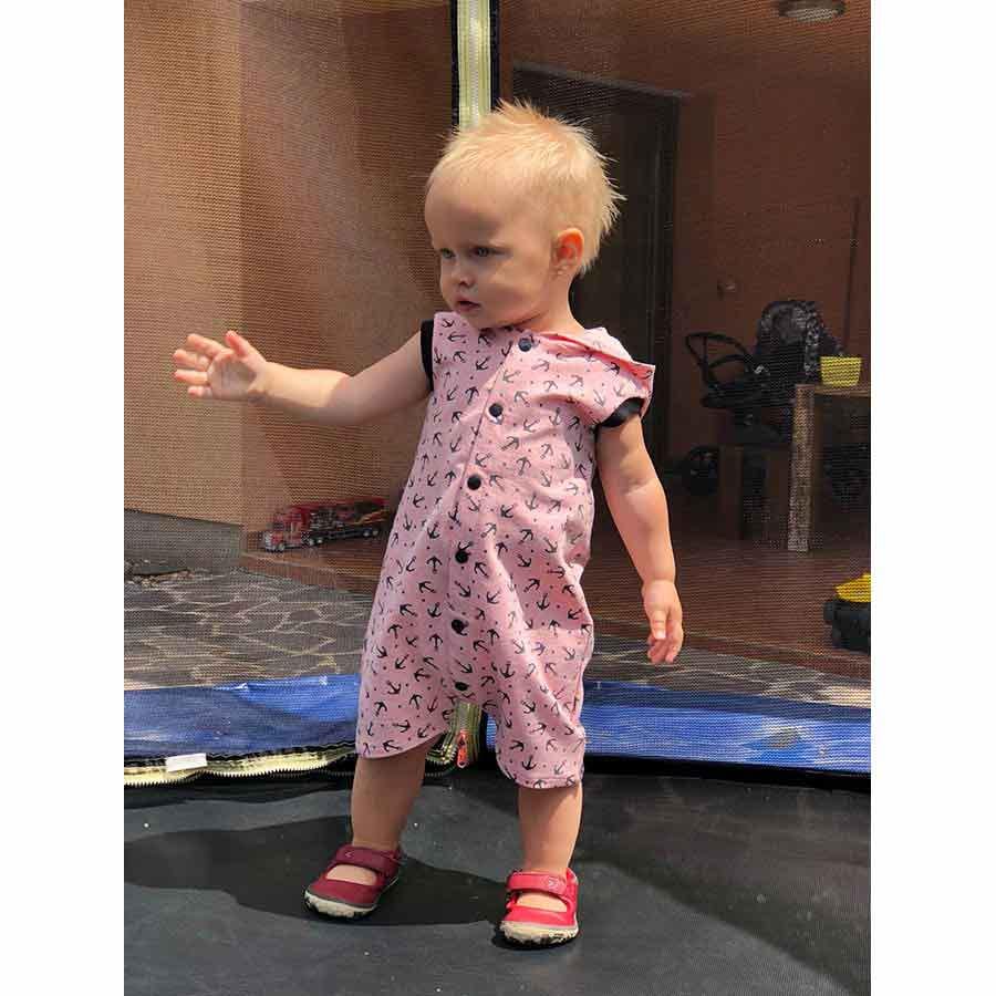 Apple Fun Romper Pattern