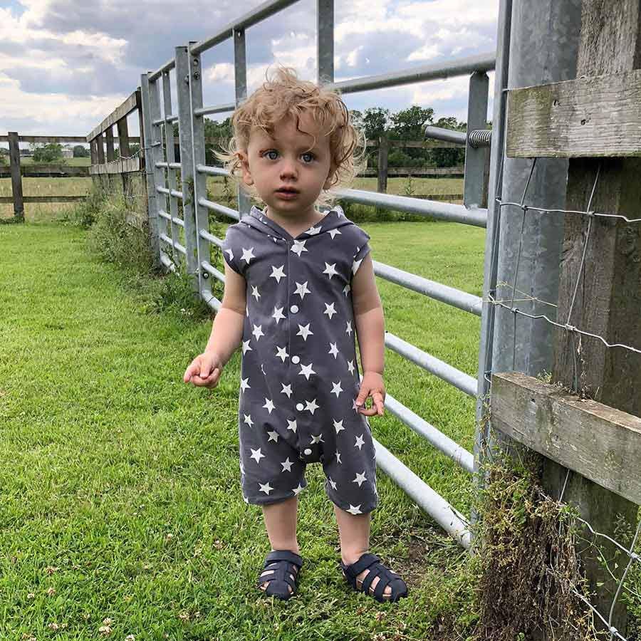 Apple Fun Romper Pattern