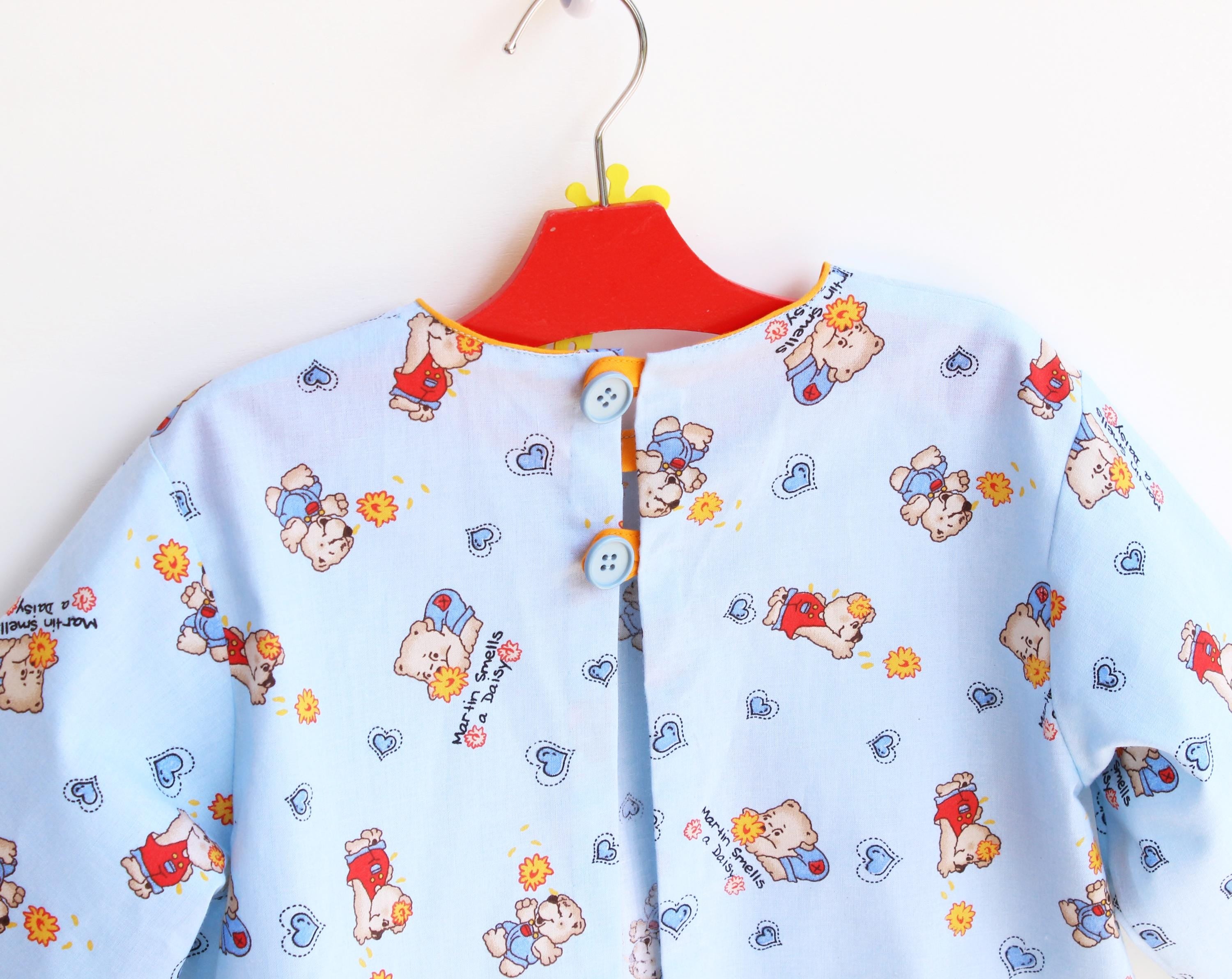 Bear Art Smock Pattern