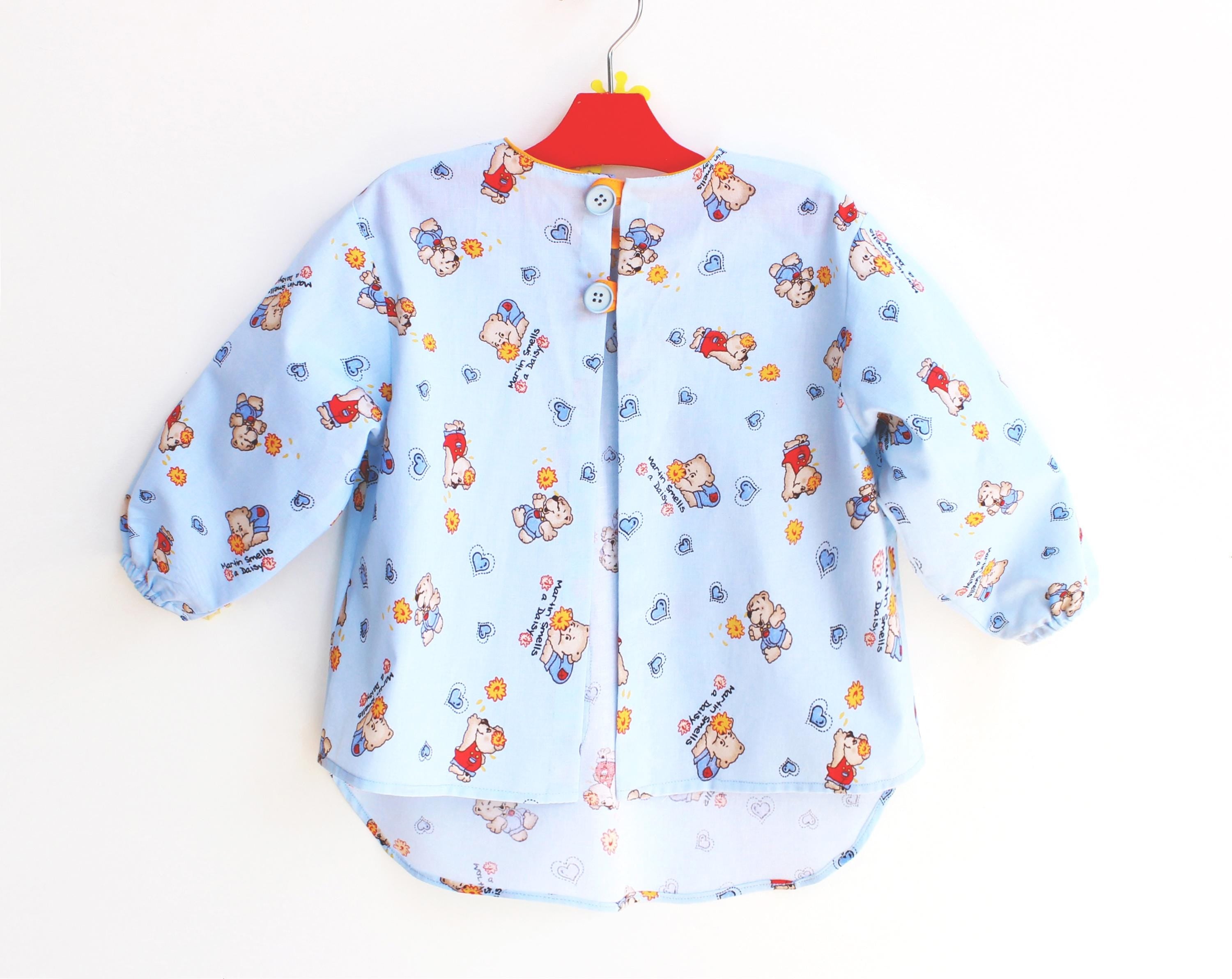 Bear Art Smock Pattern