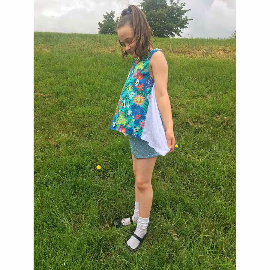 Perky Winged Tank Top Pattern