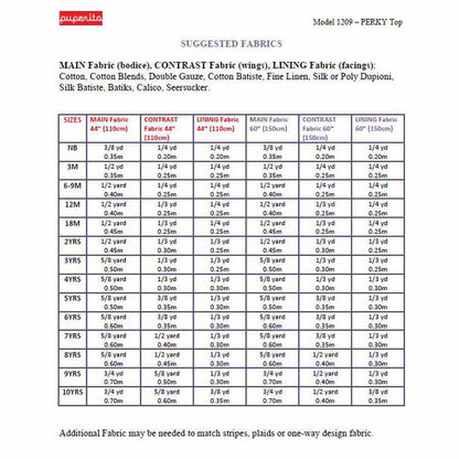 Perky Winged Tank Top Pattern