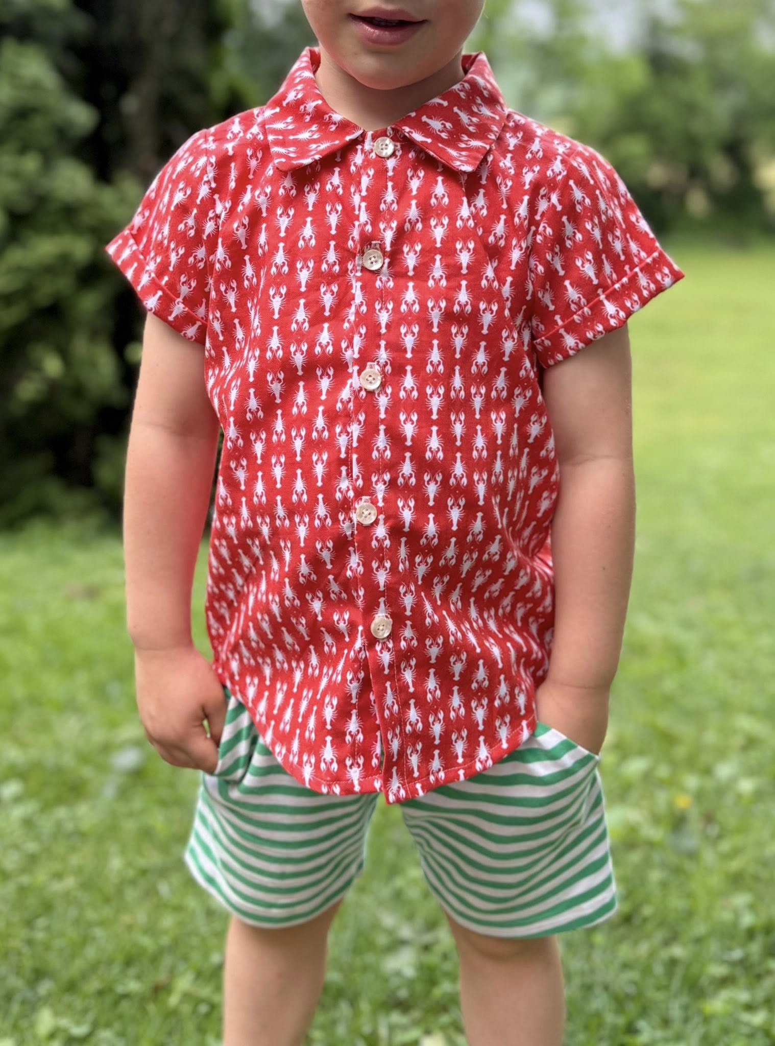 Wind and Fire Shirt Pattern