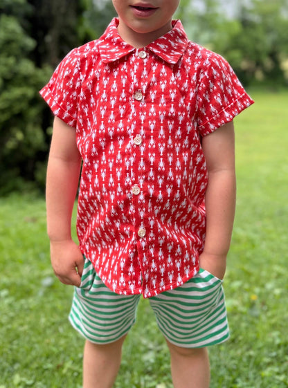Wind and Fire Shirt Pattern